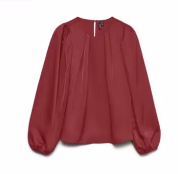 Victorie satinblus röd