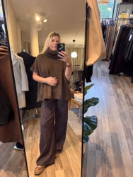 Polotröja onesize brun