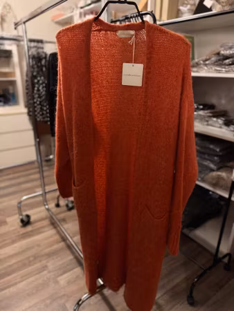 Celinn långkofta orange