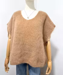 Celinn mohairväst beige