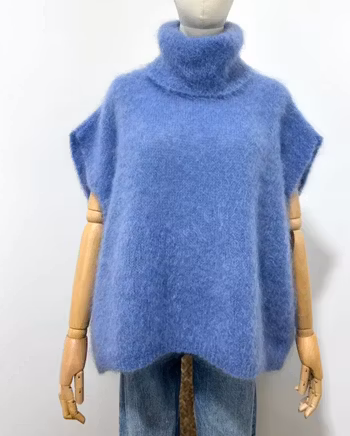 Sussi 80% mohairpolo jeans blå