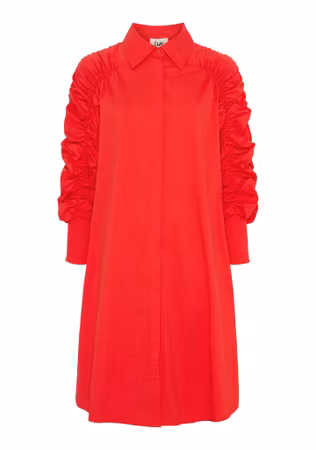 Sigga deco dress röd