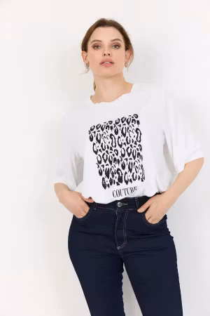 Caimi loose t-shirt vit