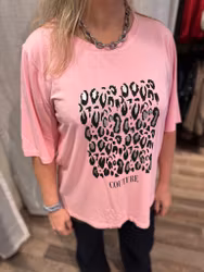 Caimi loose t-shirt rosa
