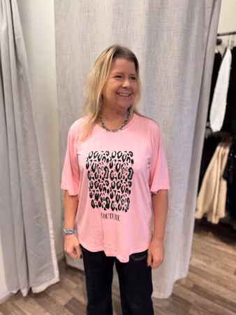 Caimi loose t-shirt rosa