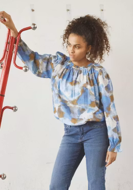 Tanna blus spring fresh