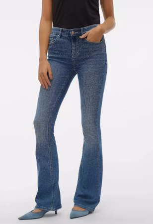 Flash flare jeans medium blue