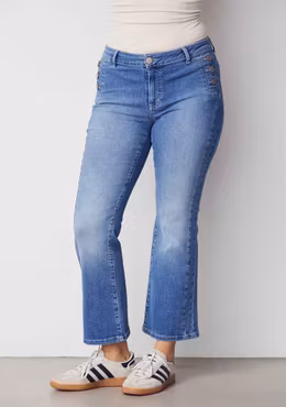 Como buttom jeans basic wash