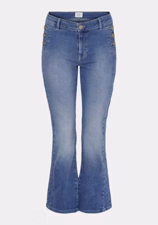 Como buttom jeans basic wash