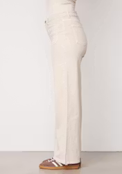 Bologna wide twill pant desert