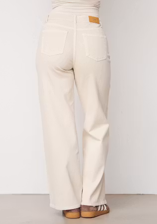 Bologna wide twill pant desert