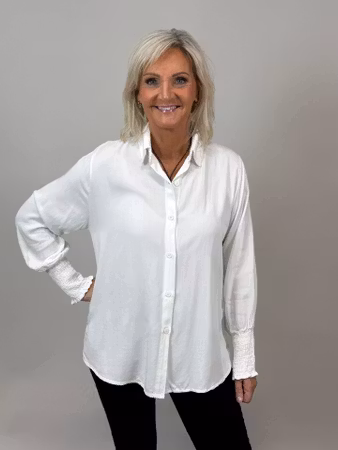 Juliette skjorta kritvit