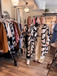 Chanita klänning svart/vit