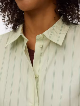 Elina skjorta grön randig