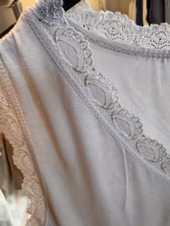 Spetslinne v-ring sand