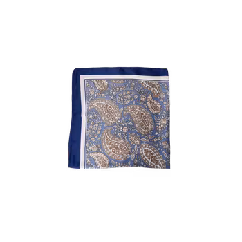 Liora mini scarf blå/brun