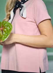 May t-shirt ljusrosa