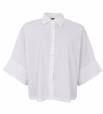 Davina loose shirt vit