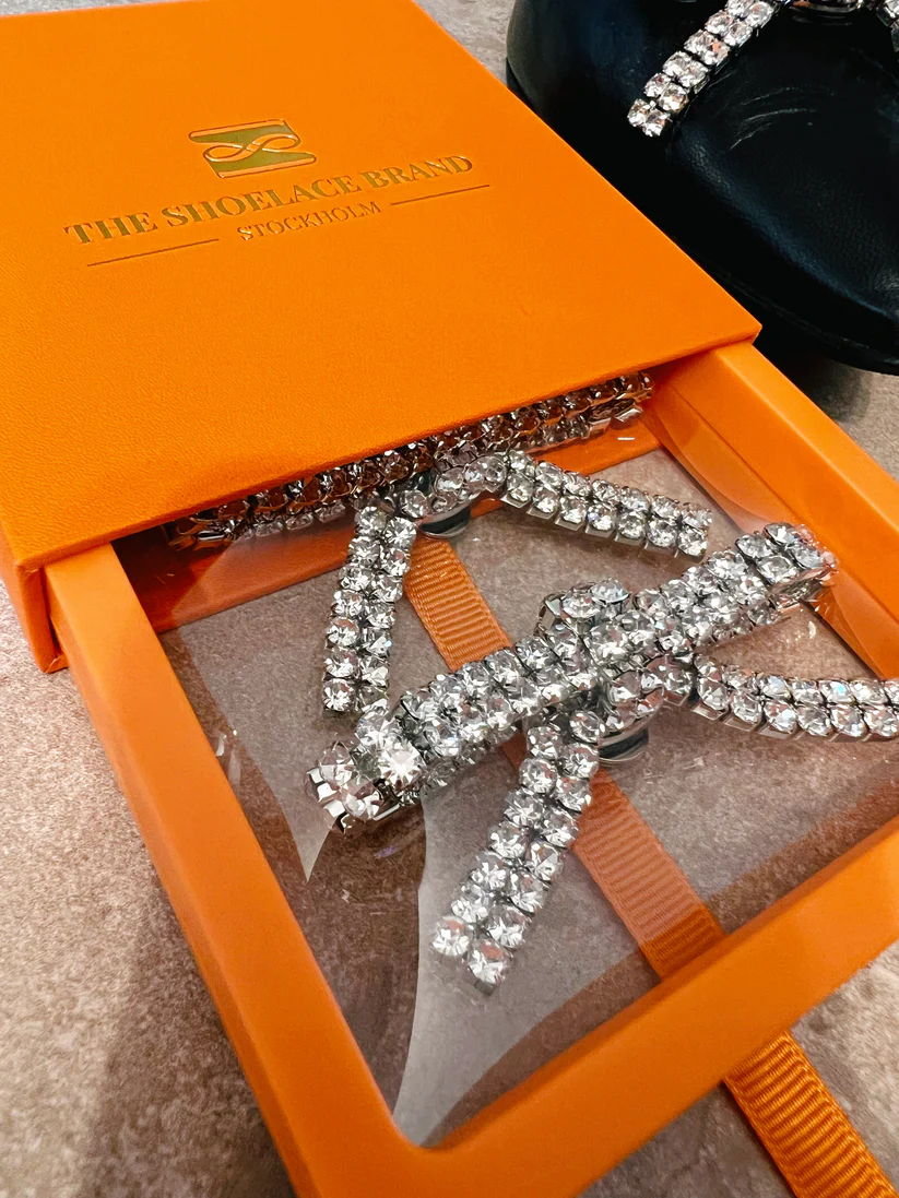 Glittriga rosetter 2 pack