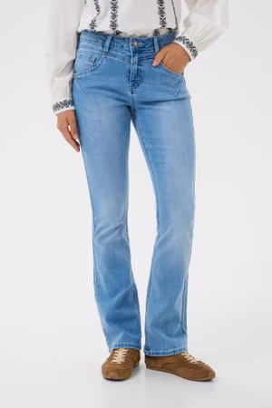 Amalie bootcut jeans light blue