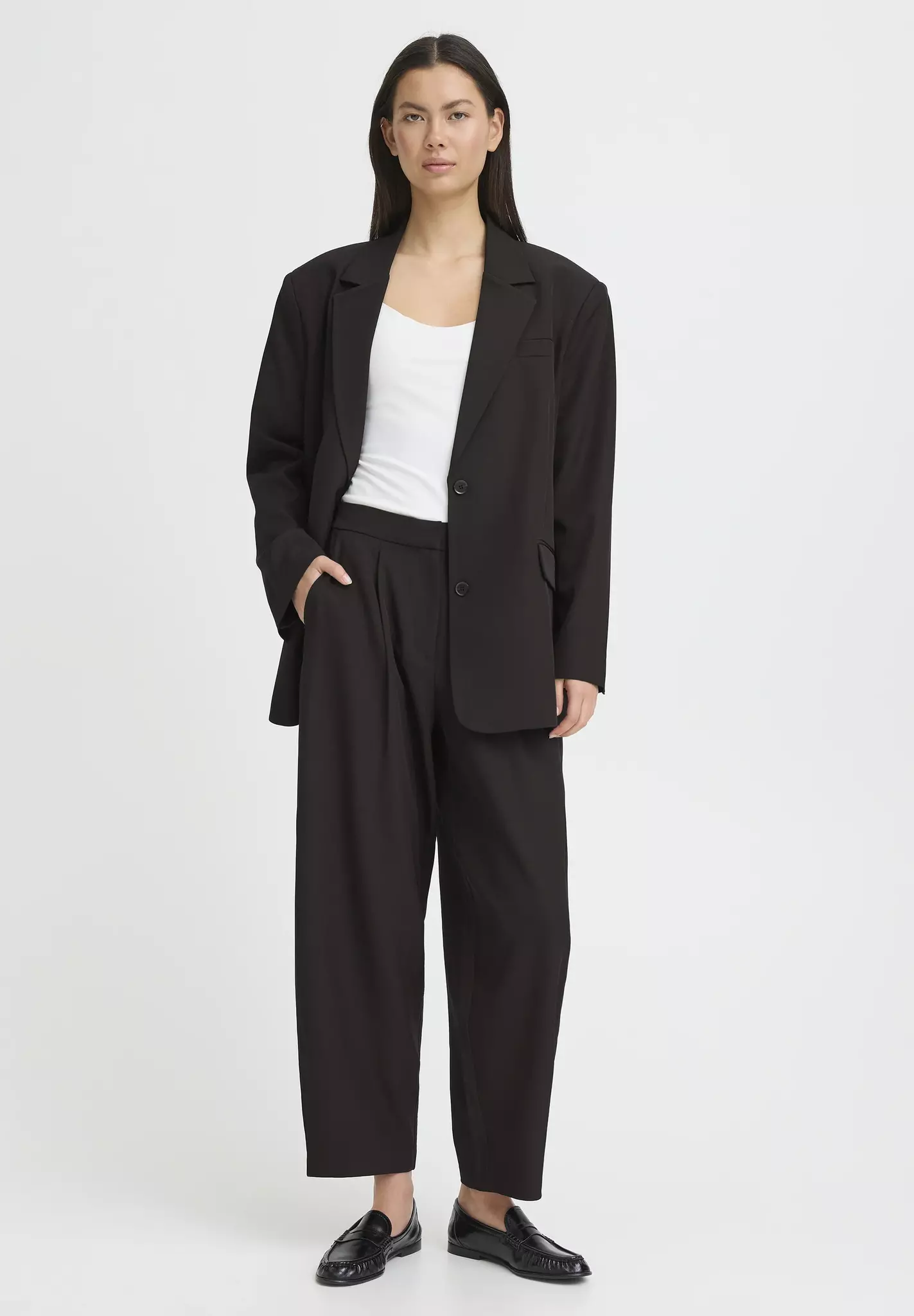 Fava barell byxa svart