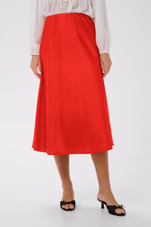 Lodisa satinkjol poppy