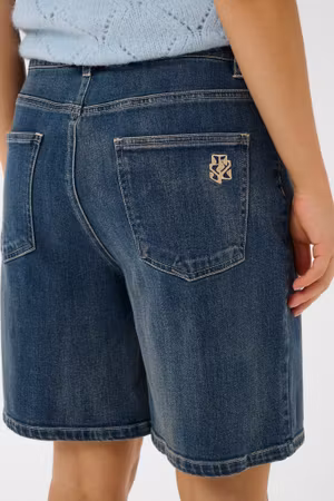 Polina jeans shorts mid denim