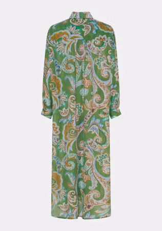 Lotta skjortklänning geen paisly