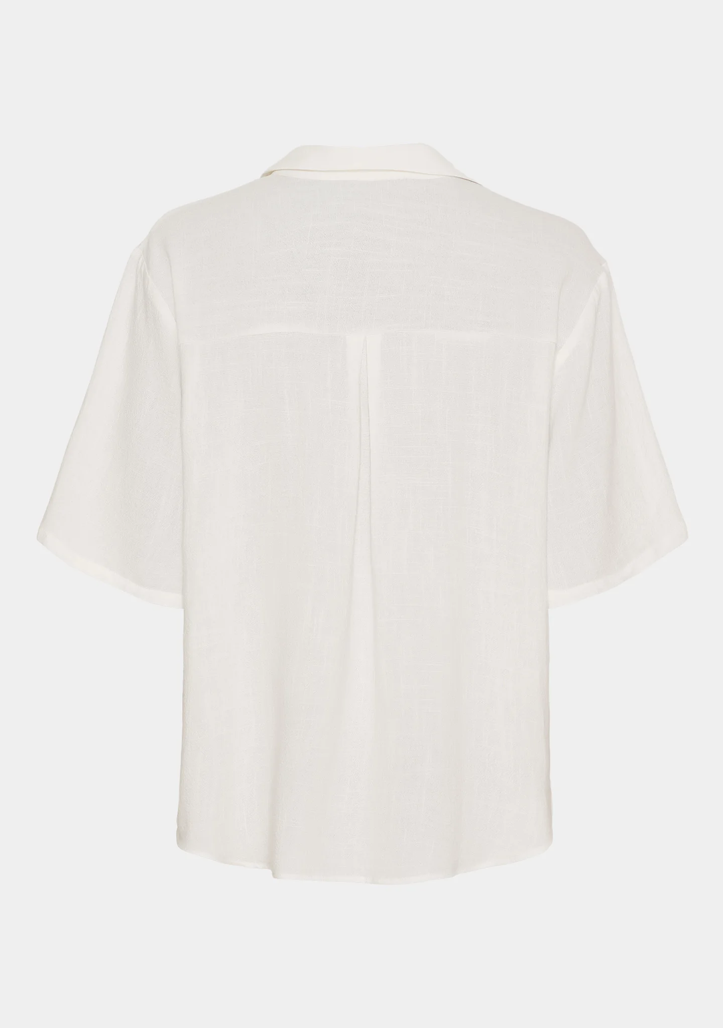 Pearl kortärmad skjorta broken white