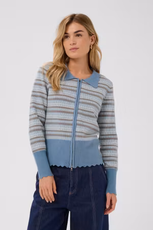 Pippa cardigan randig