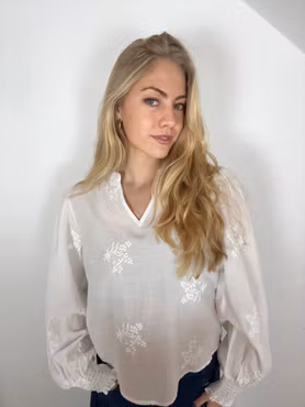 Emma blus vit