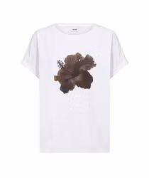 Helene 1 t-shirt brun blomma