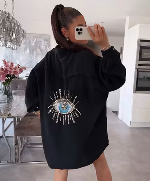 Storskjorta bäckebölja glitteröga