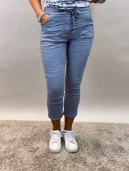 Signe stretchbyxa jeansblå