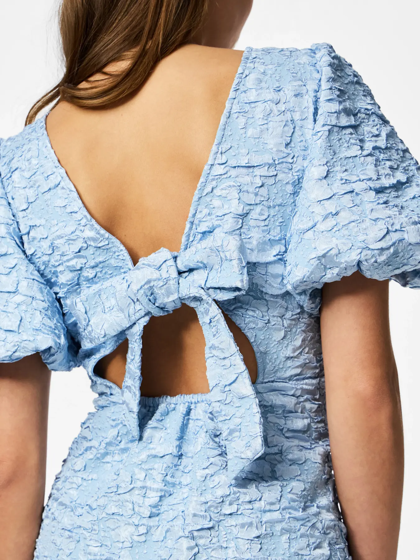 Gretchen blus ljusblå