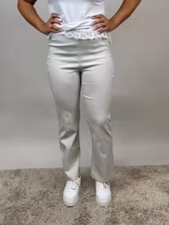 Ylva stretchbyxa ankel sand