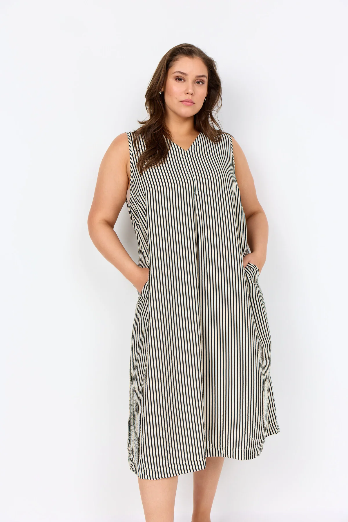 Heidi3 klänning randig