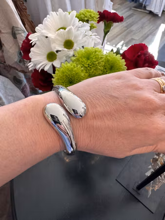Bangle cobra silver