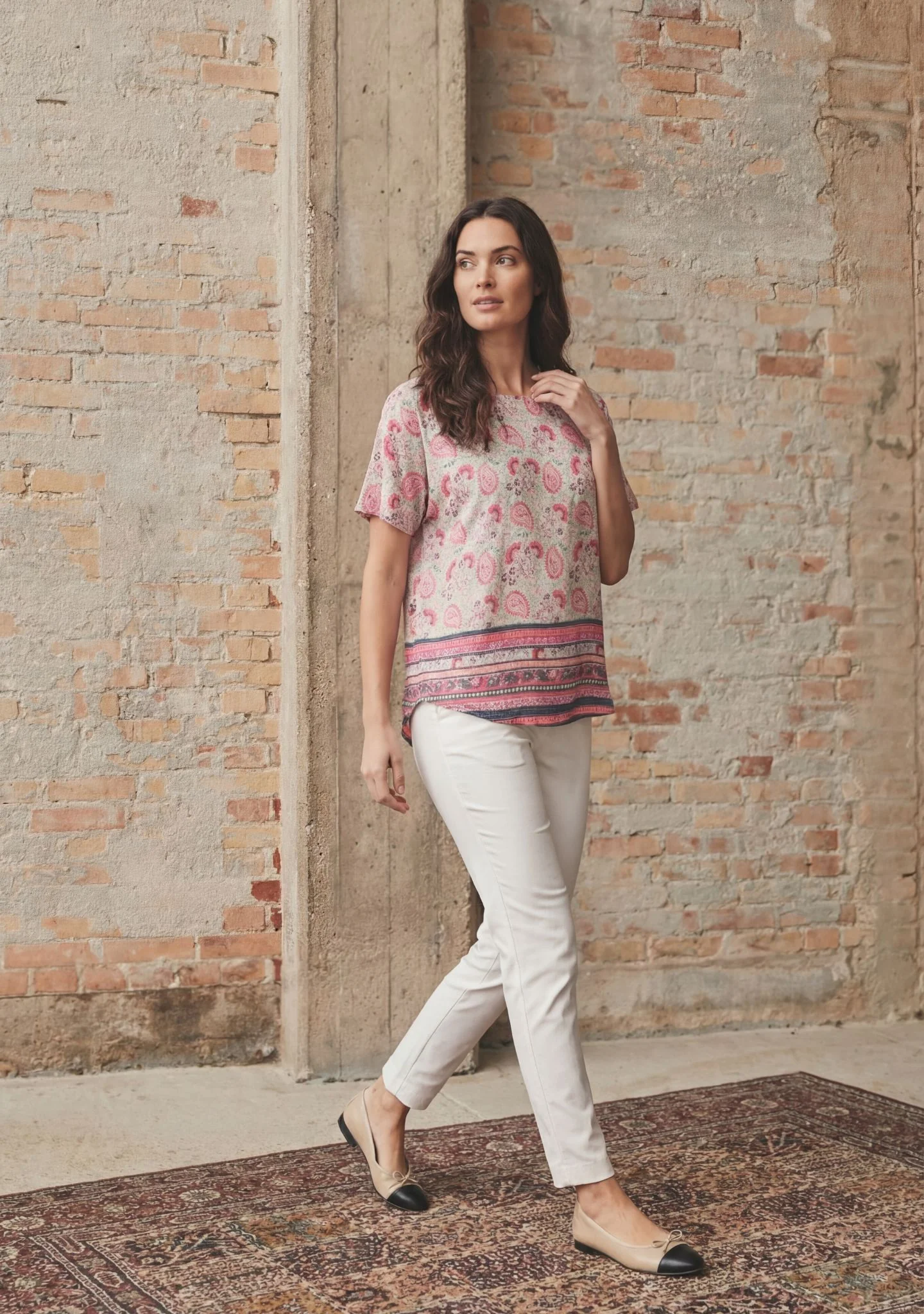 Annica blus summer paisly