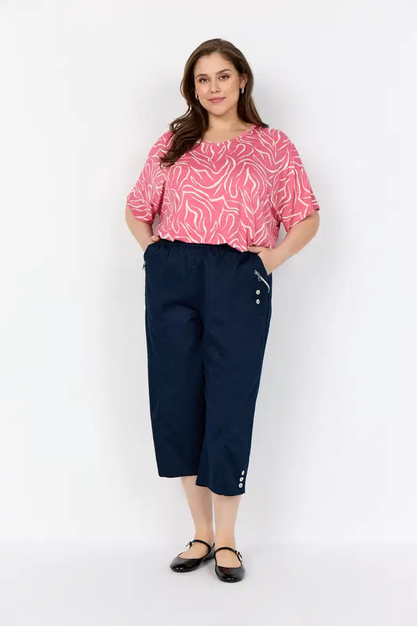 Saliha 4 t-shirt rose