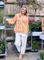 Hellas blus orange