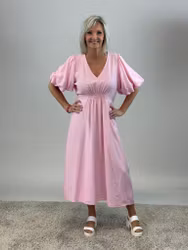 Camille klänning rosa
