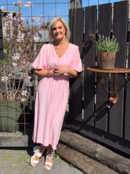 Camille klänning rosa
