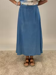 Odette kjol jeansblå