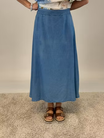 Odette kjol jeansblå