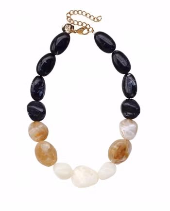Bold resin halsband