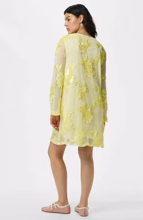 Eva loose dress citrongul