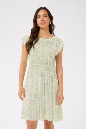 Gisla klänning cameo green