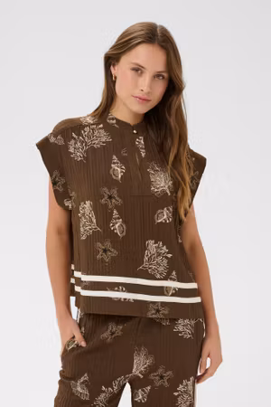 Rosashell blus