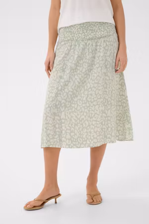 Gisla kjol cameo green